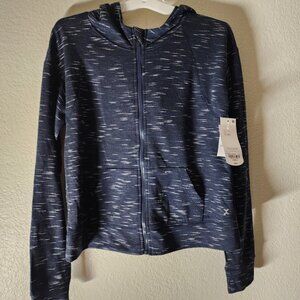 Xersion  Zip-up Hoodie  Size Medium color Navy Platoon